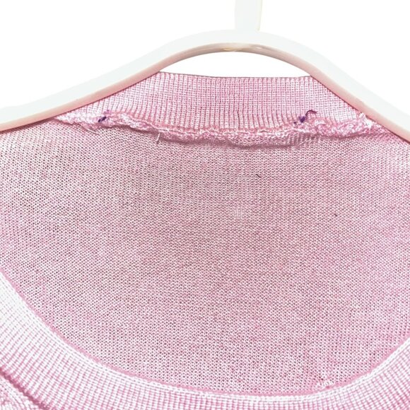 Ralph Lauren Purple Label Collection pastel pink lavender 100%. Cashmere sweater - Picture 4 of 7